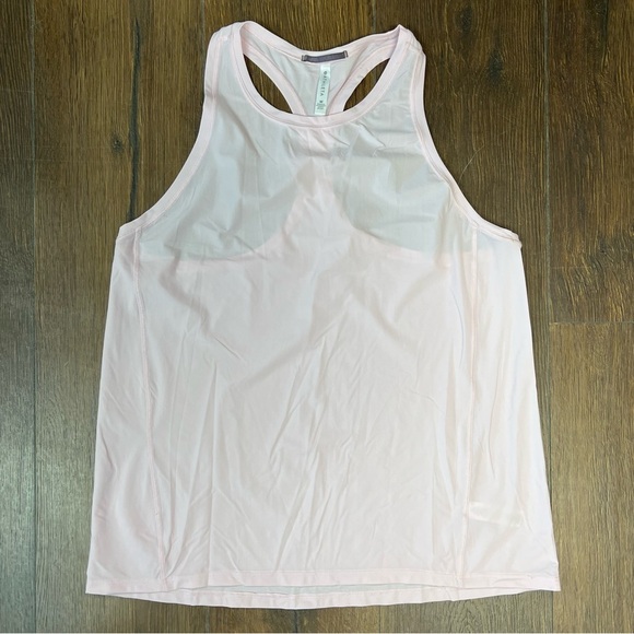 Athleta Light Pink Racer Back Tank SZ MED - Picture 1 of 6